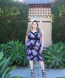 Pinup Girl Clothing Sharee Block Heel Sandal In Black Shop All In-Stock Items By Size