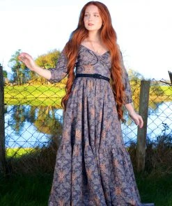 LBHM Molly Maxi Gown In Royal Woods Crepe | Laura Byrnes & Hope Johnstun 22 LBHM Molly Maxi Gown In Royal Woods Crepe | Laura Byrnes & Hope Johnstun