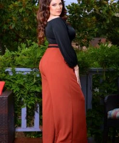 Dietrich Trousers In Spice 32" Inseam | Laura Byrnes Designs What's New, Pussycat?