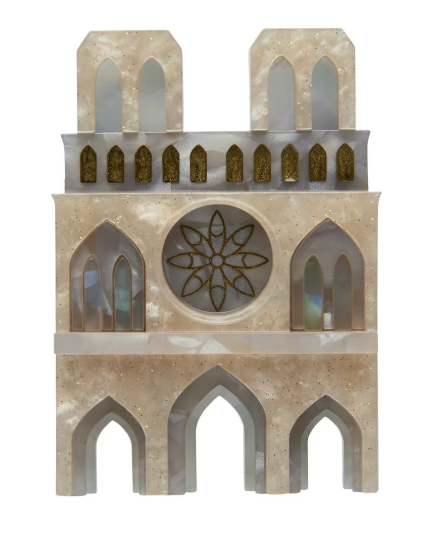 Our Lady Of Paris Brooch | Erstwilder What's New, Pussycat? 3 Our Lady Of Paris Brooch | Erstwilder What's New, Pussycat?