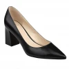 What's New, Pussycat? Angelique 60's Black Heel Pumps In Black Genuine Leather | Marc Fisher