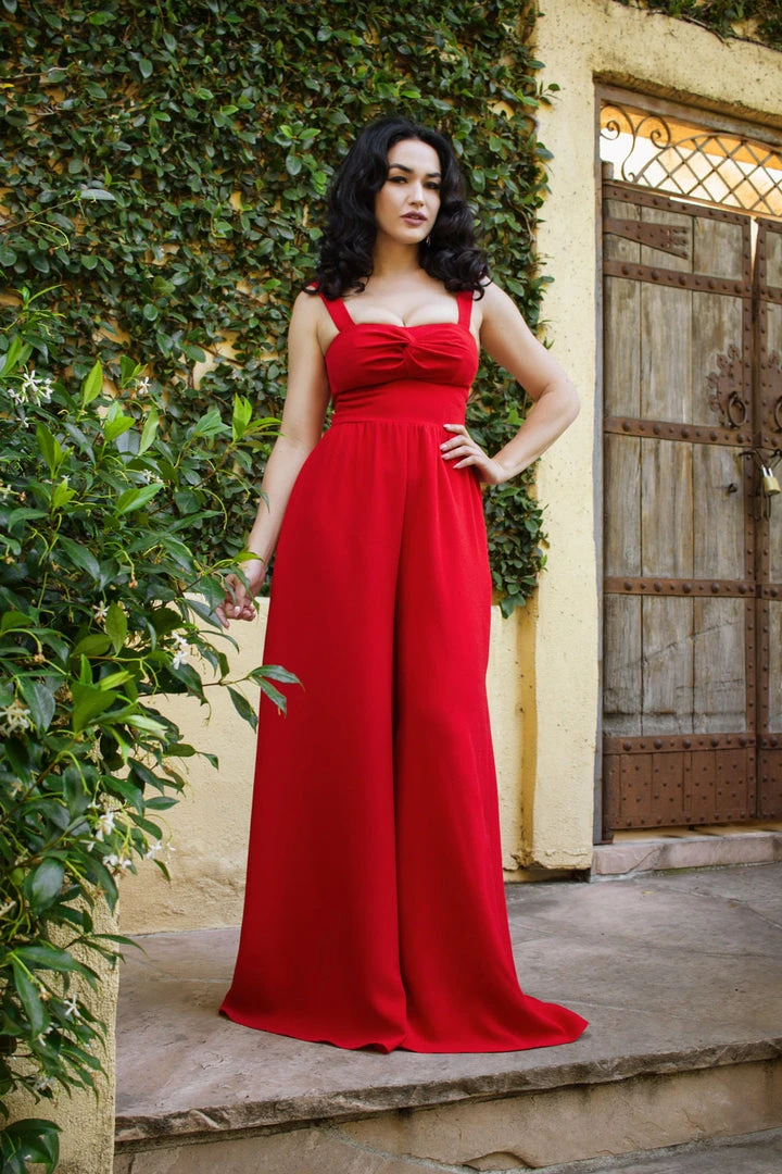 Rubber Ducky Final Sale - Sweetheart Jumpsuit In Red Shop All In-Stock Items By Size 3 Rubber Ducky Final Sale - Sweetheart Jumpsuit In Red Shop All In-Stock Items By Size