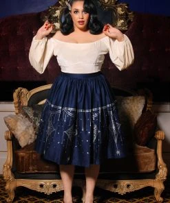 Pinup Girl Clothing Final Sale - Swann Long Sleeve Peasant Top In Ivory Stretch Velvet | Pinup Couture 30 Pinup Girl Clothing Final Sale - Swann Long Sleeve Peasant Top In Ivory Stretch Velvet | Pinup Couture