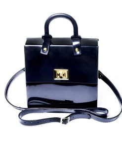 Fiori Rosa Make 'Em Jelly Bag In Black