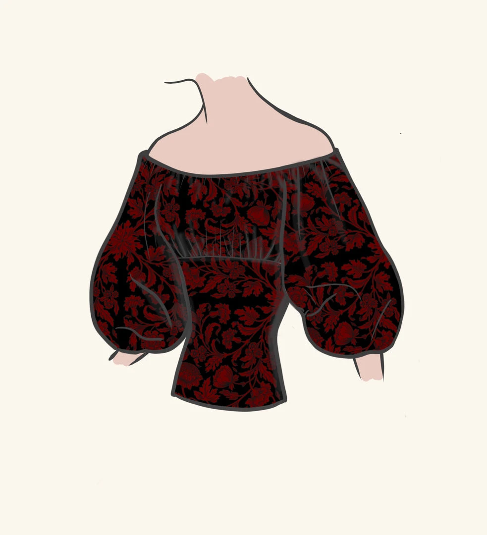 LBHM Shop All In-Stock Items By Size Final Sale - Marie-Thérèse Top In Red And Black Capri Floral ITY | Laura Byrnes & Hope Johnstun 4 LBHM Shop All In-Stock Items By Size Final Sale - Marie-Thérèse Top In Red And Black Capri Floral ITY | Laura Byrnes & Hope Johnstun
