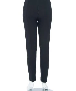 Eva Pants In Black Ponte | Laura Byrnes Design