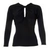 Malia Top In Black | Laura Byrnes Design