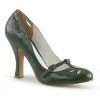 Pleaser Want To Be Loved By You Mary Jane Pump In Green