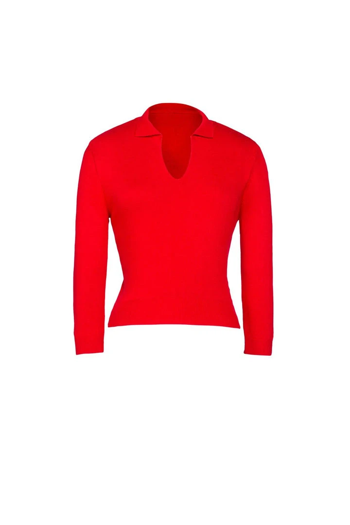 Vintage Sweater Girl Pullover In Red | Pinup Couture 8 Vintage Sweater Girl Pullover In Red | Pinup Couture