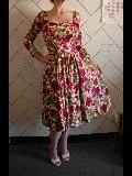 Pinupgirlclothing.com OYS S Margret Dress In Floral - L28