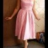 Pinupgirlclothing.com OYS S Vivienne Swing In Pink Satin - L31