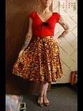 Pinupgirlclothing.com Shop All In-Stock Items By Size OYS S Petite Jenny In Tiger - L35