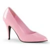 Pleaser Milkshake Pump In Pink Vegan Patent Leather