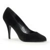 Pleaser Milkshake Pump In Black Velvet 2 Pleaser Milkshake Pump In Black Velvet
