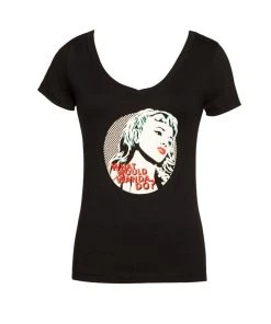 Traci Lords For Couture For Every Body Final Sale - Women's What Would Wanda Do? T-Shirt In Black By Traci Lords