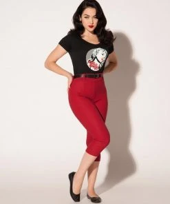 Traci Lords For Couture For Every Body Final Sale - Women's What Would Wanda Do? T-Shirt In Black By Traci Lords Shop All In-Stock Items By Size