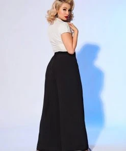 Shop All In-Stock Items By Size Dietrich Pants In Black With 28" Inseam | Laura Byrnes Design 17 Shop All In-Stock Items By Size Dietrich Pants In Black With 28