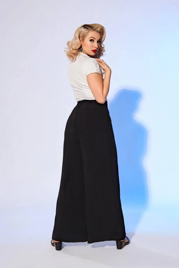 Shop All In-Stock Items By Size Dietrich Pants In Black With 28" Inseam | Laura Byrnes Design 8 Shop All In-Stock Items By Size Dietrich Pants In Black With 28" Inseam | Laura Byrnes Design