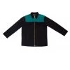 Pinup Couture OYS - Couture For Every Body Men's Fleetwood Jacket In Black With Teal Contrast Shop All In-Stock Items By Size 1 Pinup Couture OYS - Couture For Every Body Men's Fleetwood Jacket In Black With Teal Contrast Shop All In-Stock Items By Size