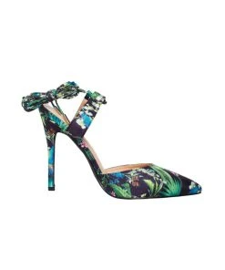 Pinup Girl Clothing Final Sale - Tropical Tryst Tie Up Heel In Black Floral Shop All In-Stock Items By Size 7 Pinup Girl Clothing Final Sale - Tropical Tryst Tie Up Heel In Black Floral Shop All In-Stock Items By Size