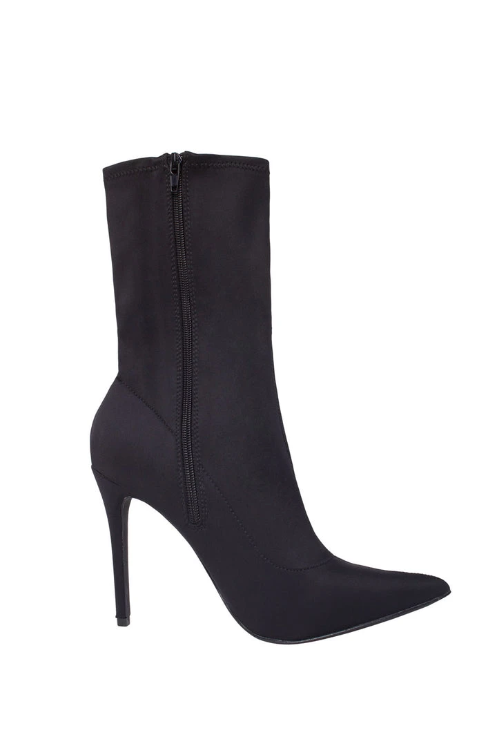 Pinup Girl Clothing Final Sale - Night Owl Mid Ankle Boot In Black Shop All In-Stock Items By Size 4 Pinup Girl Clothing Final Sale - Night Owl Mid Ankle Boot In Black Shop All In-Stock Items By Size