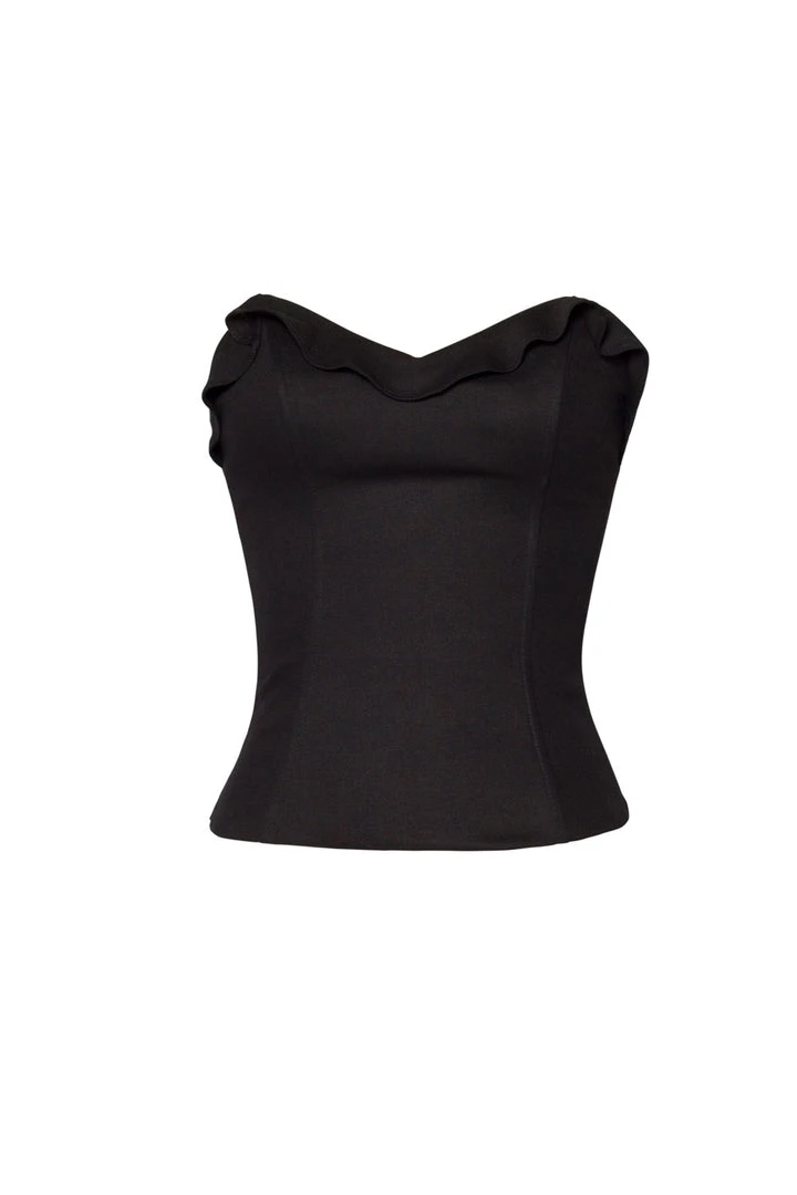 Final Sale - Matador Bustier In Black | Pinup Couture 3 Final Sale - Matador Bustier In Black | Pinup Couture