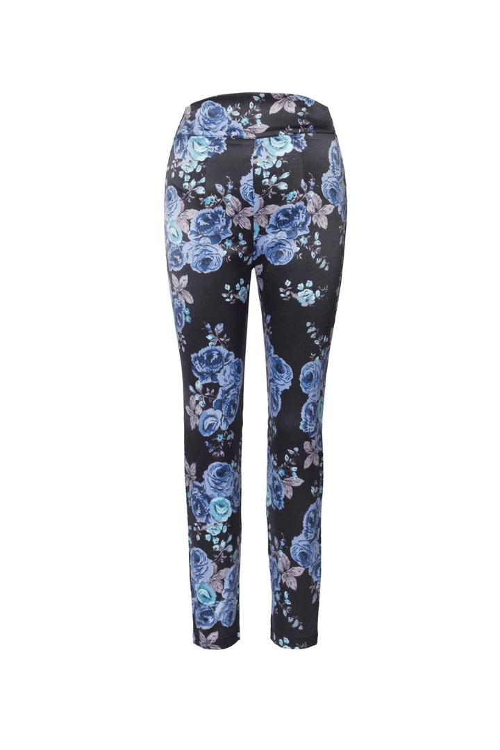 Final Sale - LB Trousers In Blue Roses | Laura Byrnes Design Shop All In-Stock Items By Size 3 Final Sale - LB Trousers In Blue Roses | Laura Byrnes Design Shop All In-Stock Items By Size