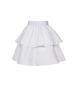 Laura Byrnes Design Laura Byrnes California Twill Underskirt In White