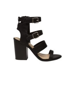 Pinup Girl Clothing Sharee Block Heel Sandal In Black Shop All In-Stock Items By Size