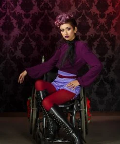 Pleaser Tura Lace Up Knee High Boot In Black Vegan Patent Leather Shop All In-Stock Items By Size