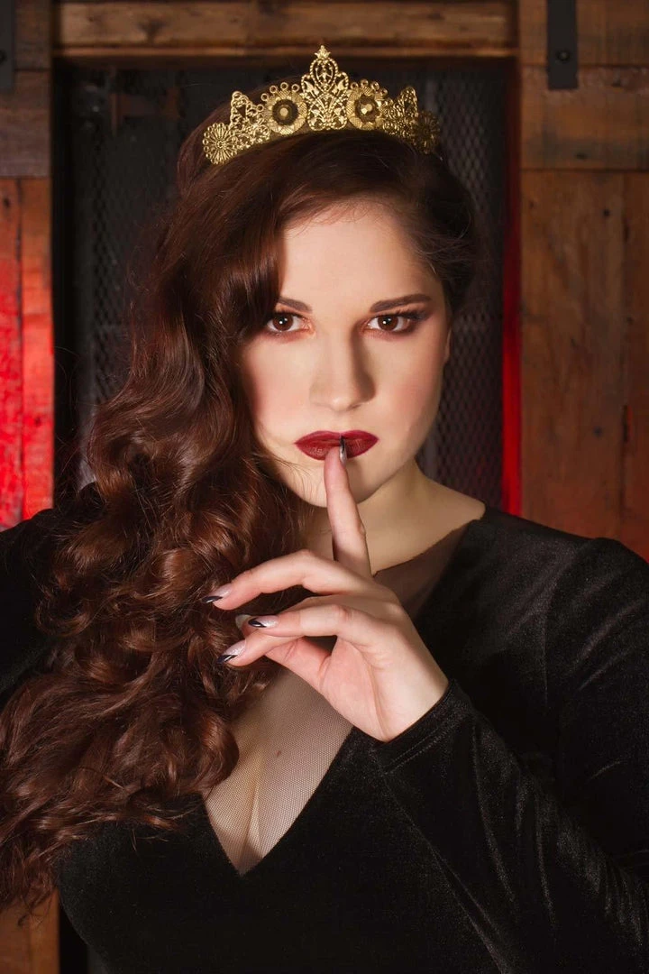 Shop All In-Stock Items By Size Arya Tiara In Gold | Loschy Designs 5 Shop All In-Stock Items By Size Arya Tiara In Gold | Loschy Designs