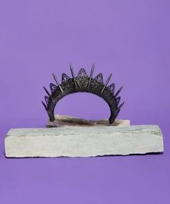 Loschy Designs Libertine Half Crown In Black