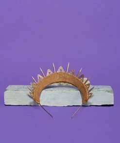 Loschy Designs Libertine Half Crown In Gold