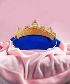 Shop All In-Stock Items By Size Arya Tiara In Gold | Loschy Designs